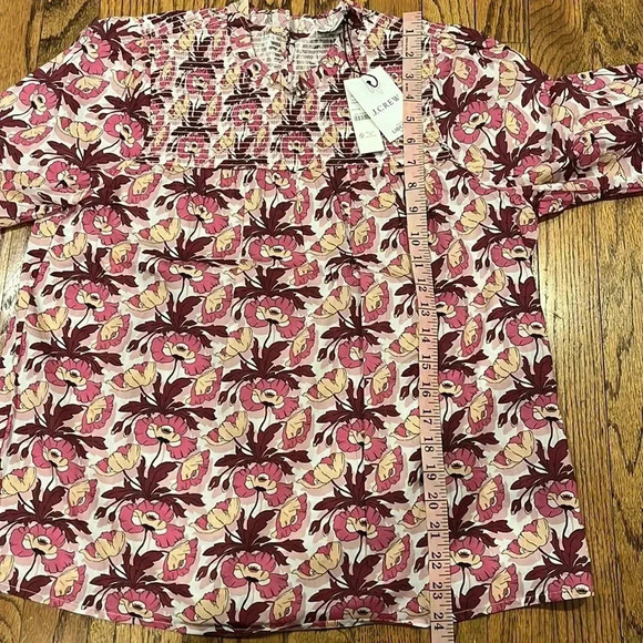 NWT! J Crew Liberty London Blouse - Picture 5 of 6